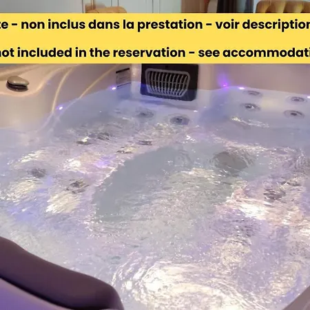 Les Du Jardin - Eden - Option Payante Jacuzzi شقة شومونت